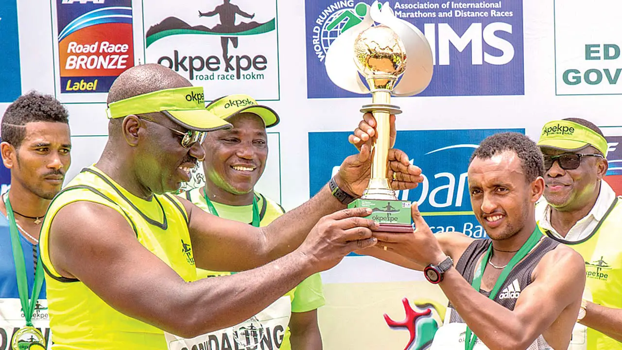 2017 Okpekpe Race Champion, Gebreselassie Chases First Major Marathon Win To London