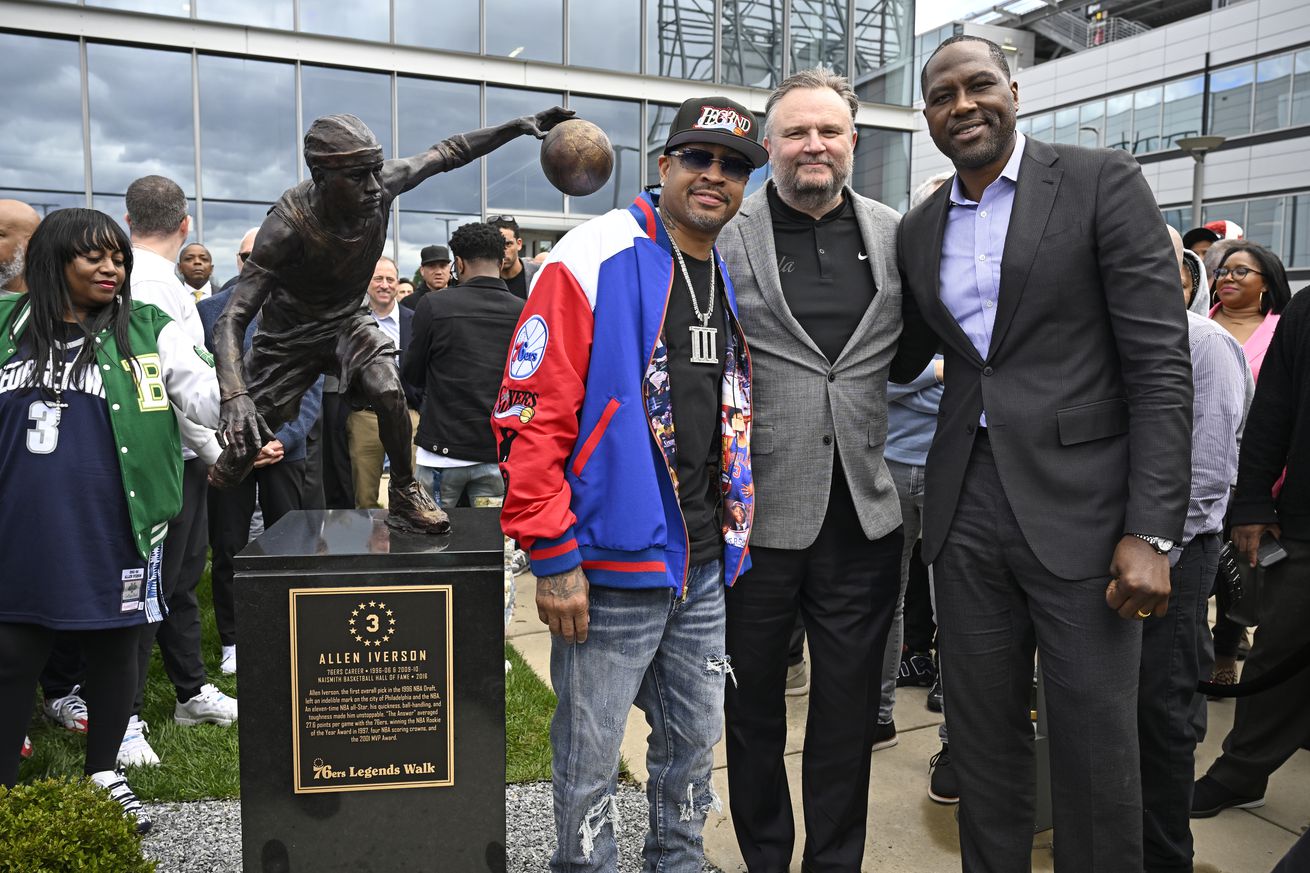 Philadelphia 76ers Allen Iverson Statue Unveiling