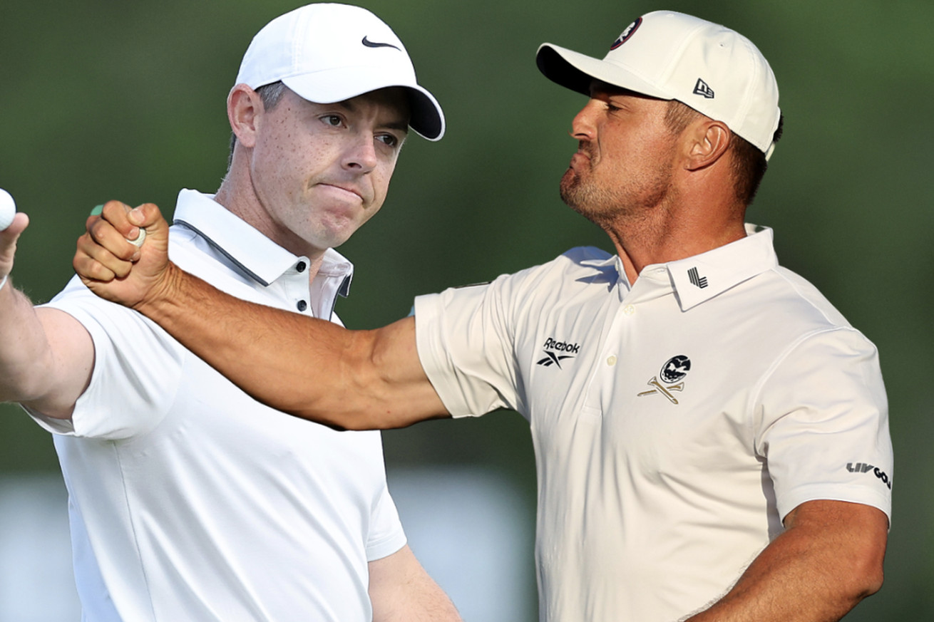The Masters, Bryson DeChambeau, Rory McIlroy