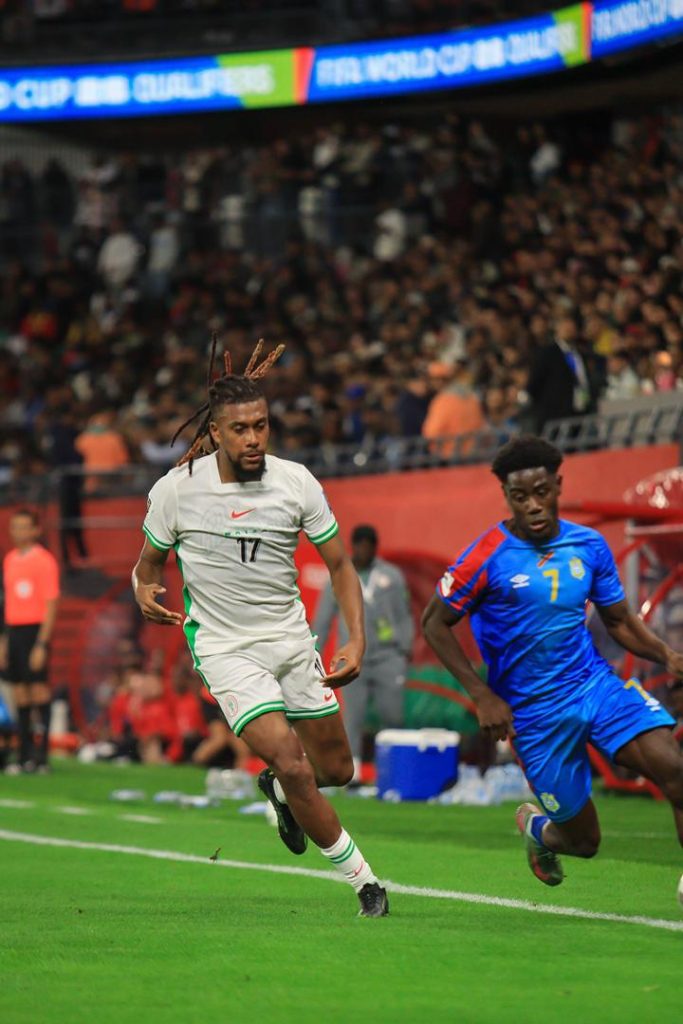 Nigeria's Super Eagles vs DR Congo, 2026 World Cup Qualifiers