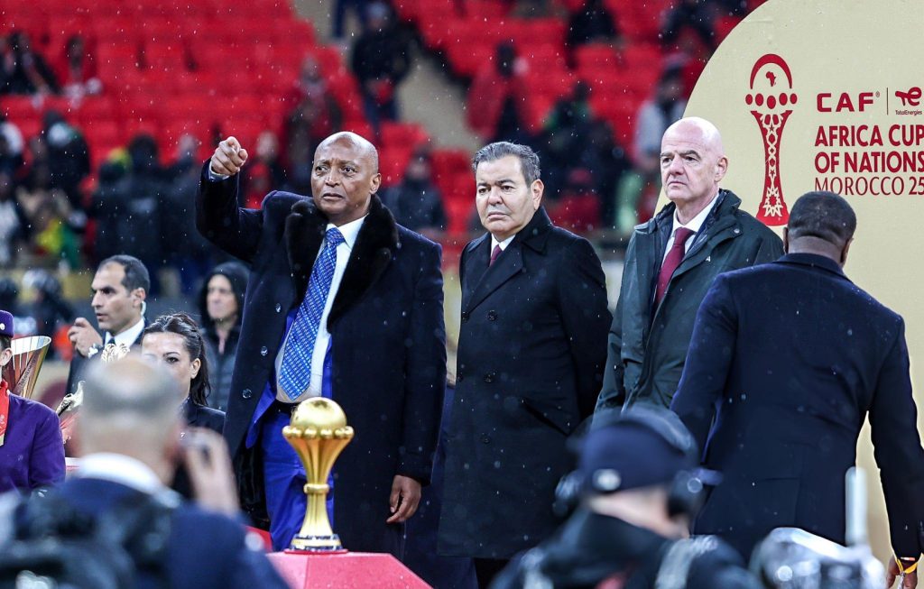 CAF, Gianis Infantino, Patrice Motsepe