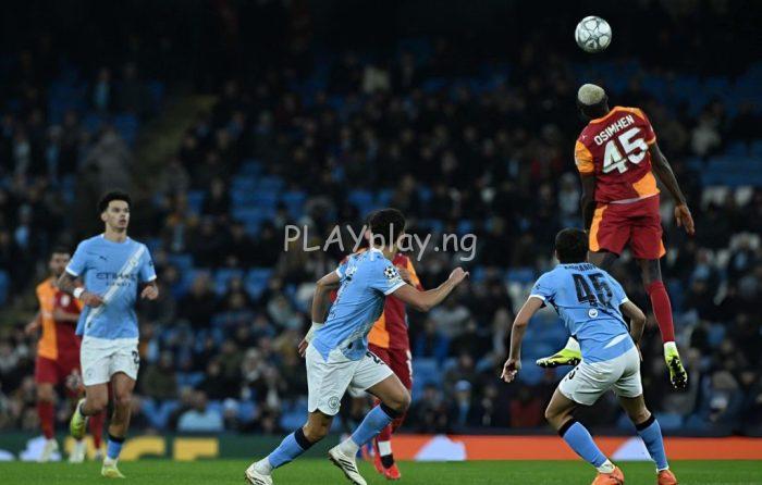 Victor Osimhen, Manchester City vs Galatasaray