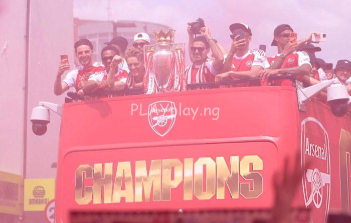 Arsenal, 2025/26 English Premier League, Premier League Champions, Mikel Arteta, Declan Rice