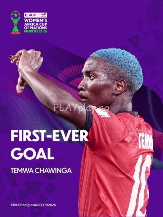 Temwa Chawinga, Malawi, WAFCON 2026